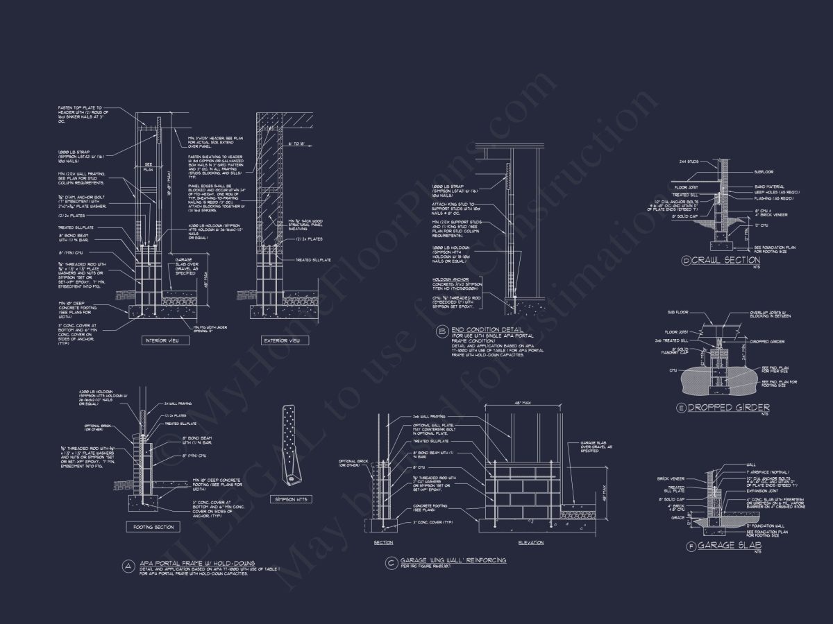 Luxury house Plan with Detailed Floor Plan, CAD, and Blueprint Designs