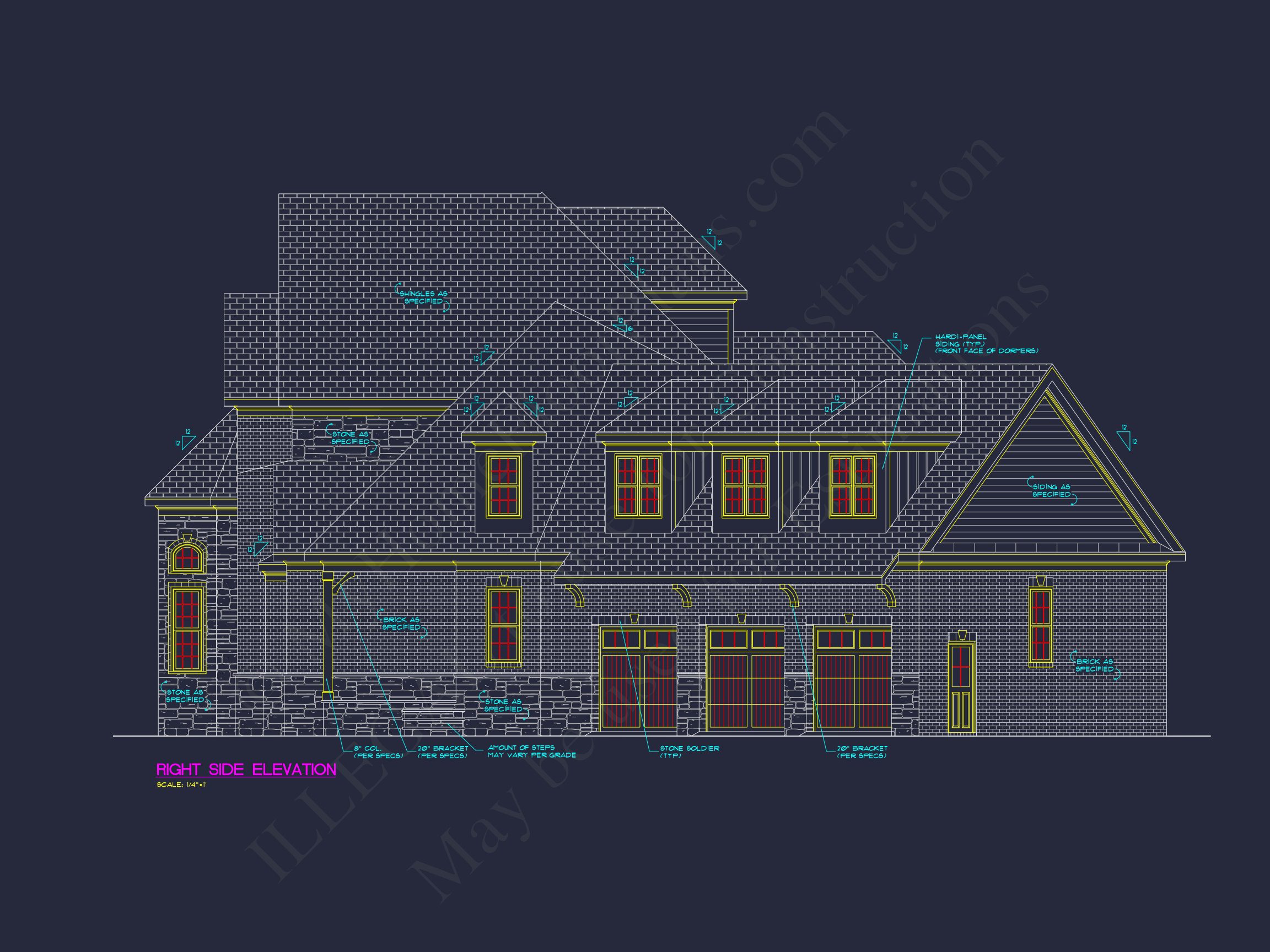 Luxury house Plan with Detailed Floor Plan,CAD,and Blueprint Designs