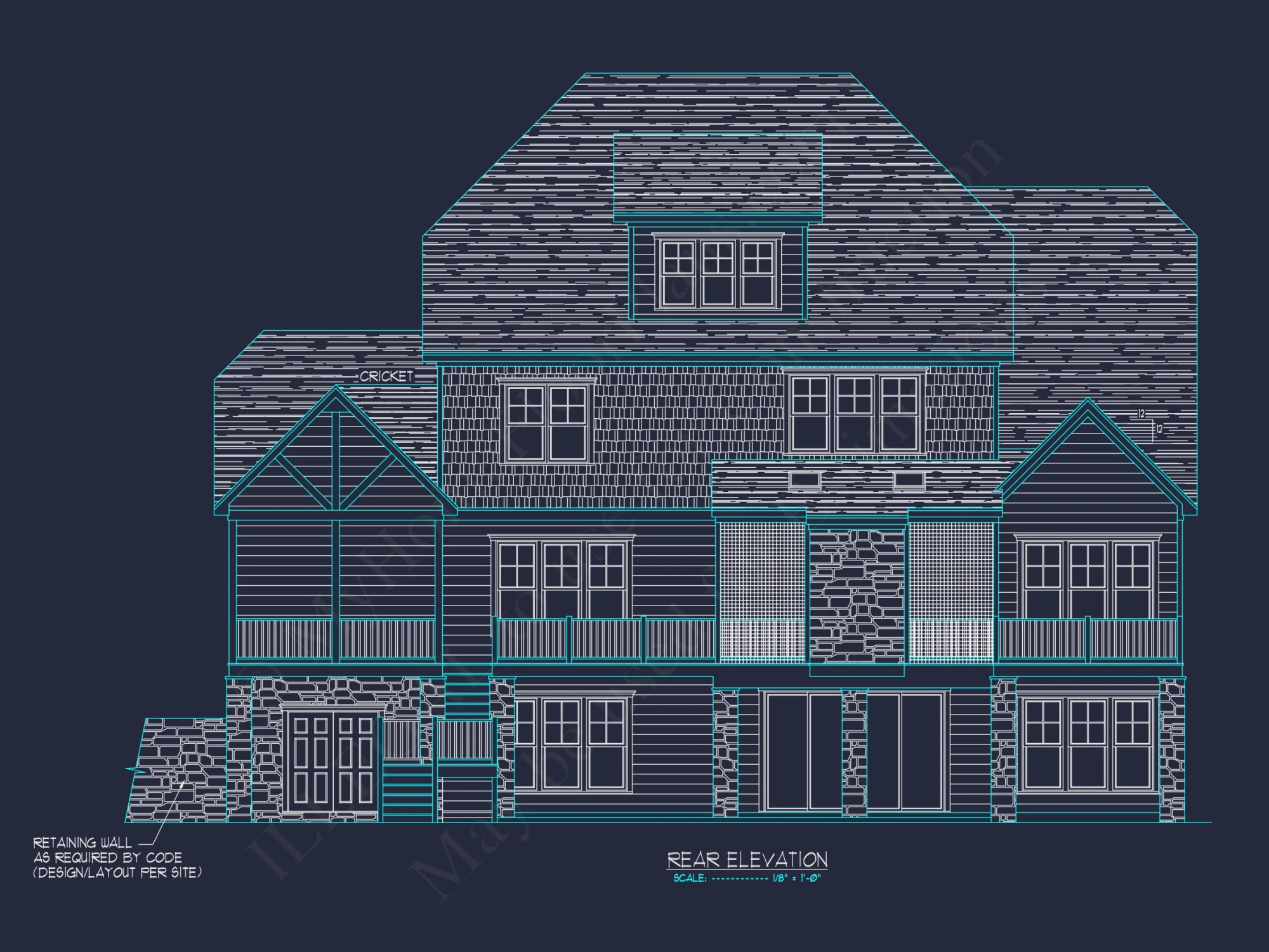 Luxury house Plan with Floor Plans, CAD Architecture & Design