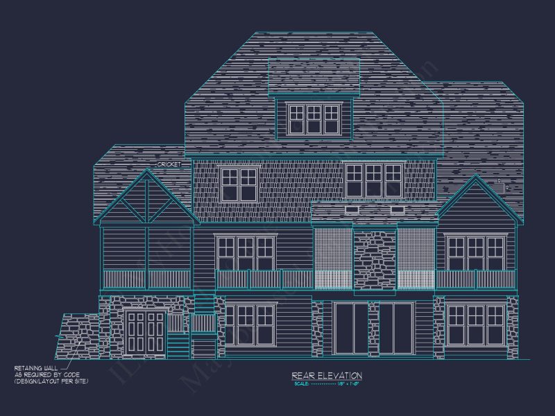 Luxury house Plan with Floor Plans, CAD Architecture & Design