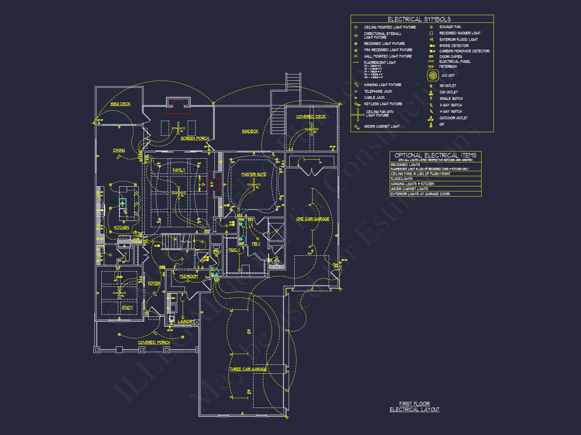 Luxury house Plan with Floor Plans,CAD Architecture & Design