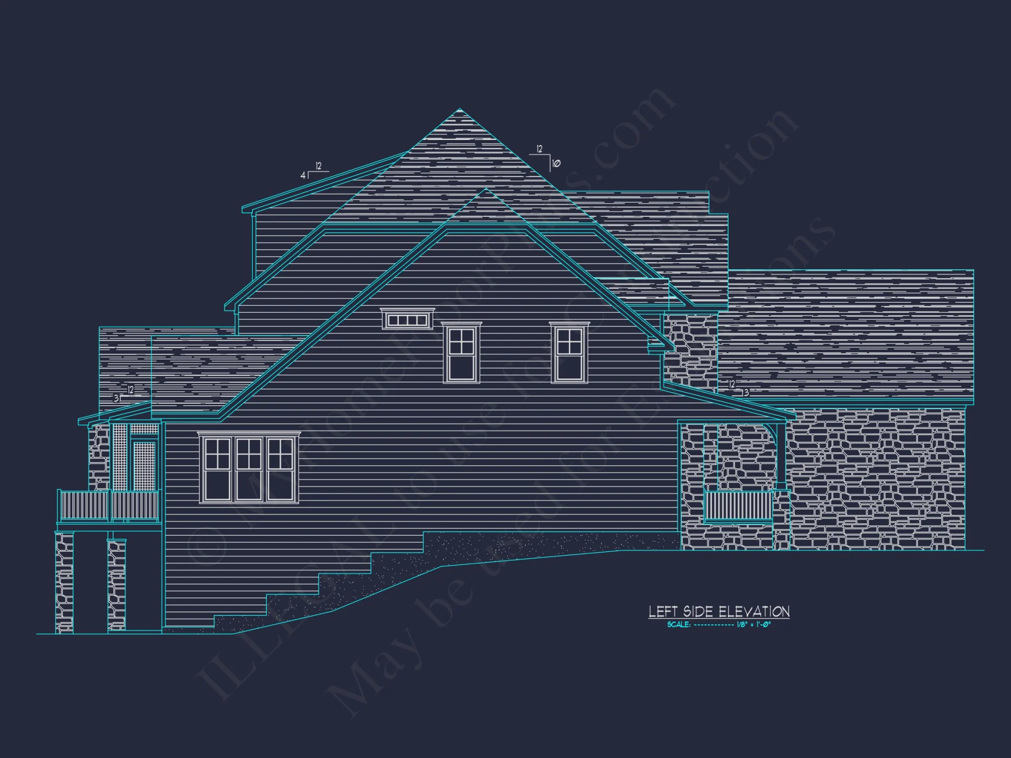 Luxury house Plan with Floor Plans, CAD Architecture & Design