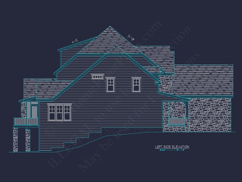 Luxury house Plan with Floor Plans, CAD Architecture & Design