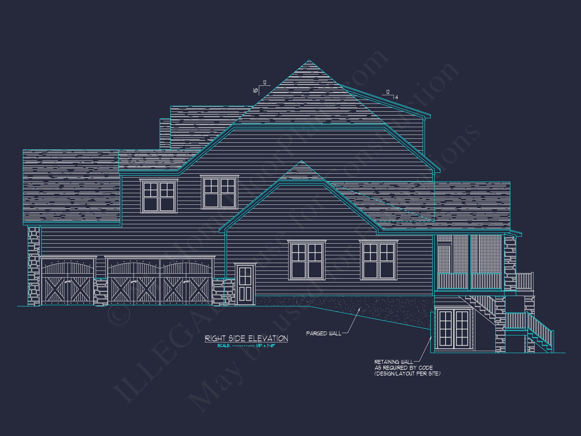 Luxury house Plan with Floor Plans,CAD Architecture & Design
