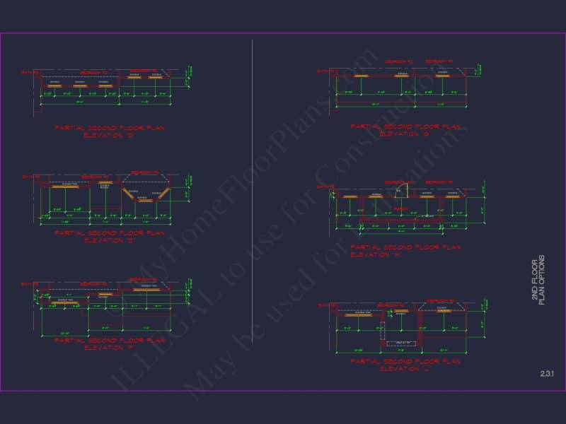 Luxury house Plan with Modern CAD Blueprints & Stylish Designs