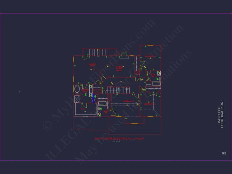 Luxury house Plan with Modern CAD Blueprints & Stylish Designs
