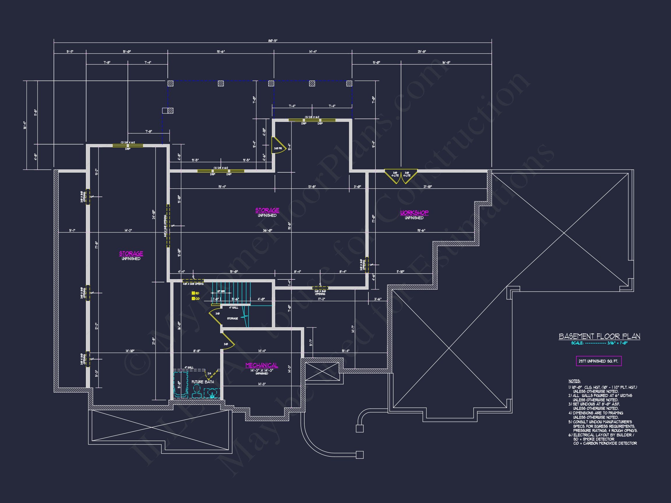 Luxury house Plan with Open Floor,CAD Architecture Designs