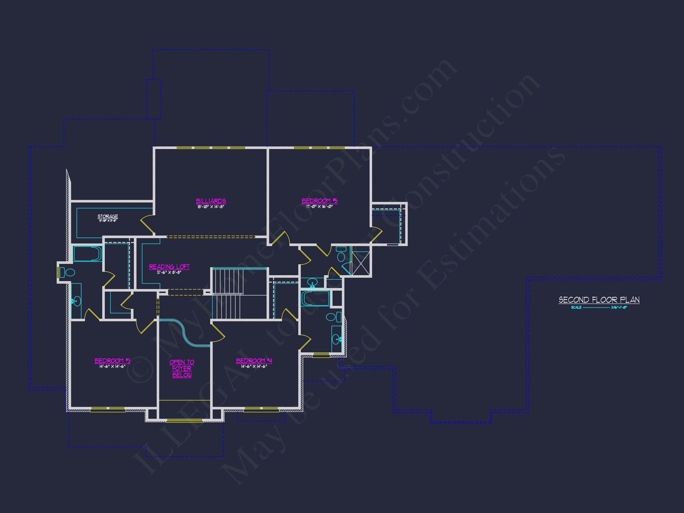 Luxury house Plan with Open Floor,CAD Architecture Designs