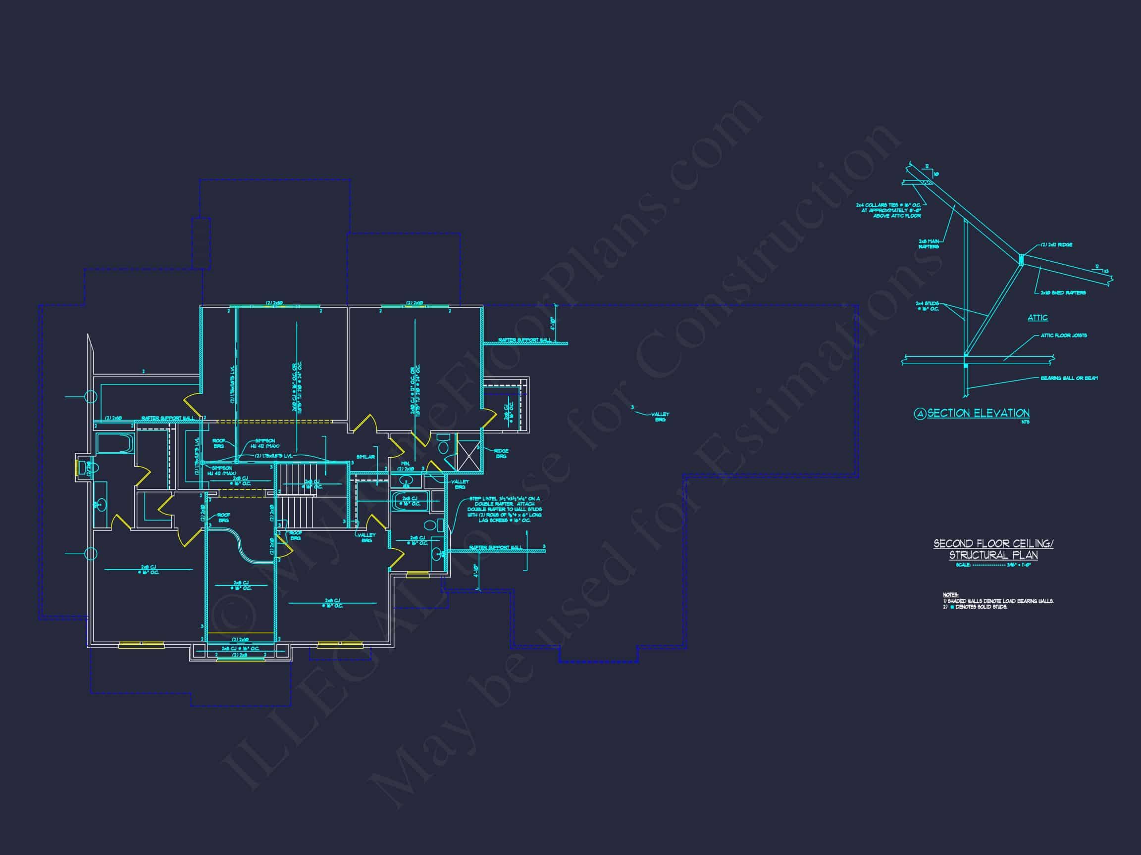 Luxury house Plan with Open Floor,CAD Architecture Designs