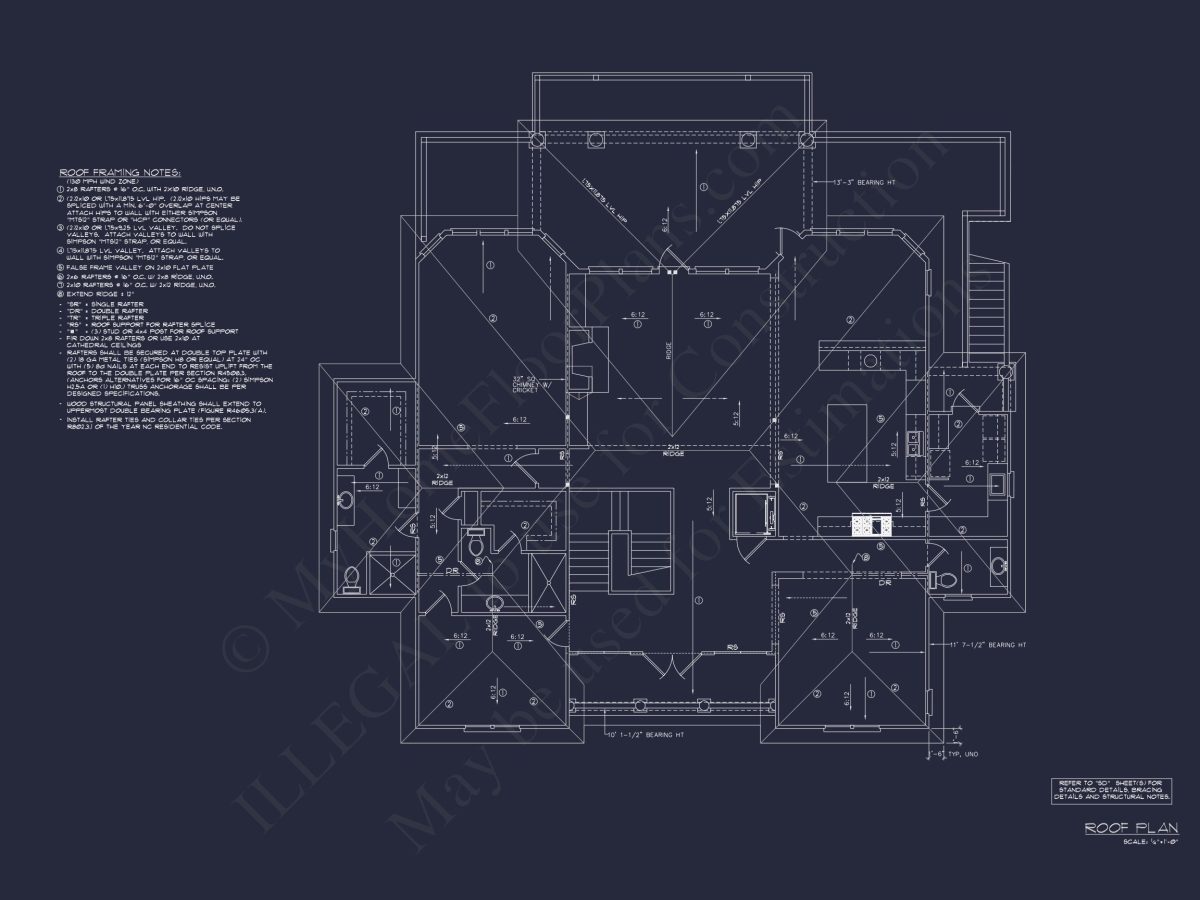 Luxury house Plan with Oversized Garage, CAD, and Blueprint Design