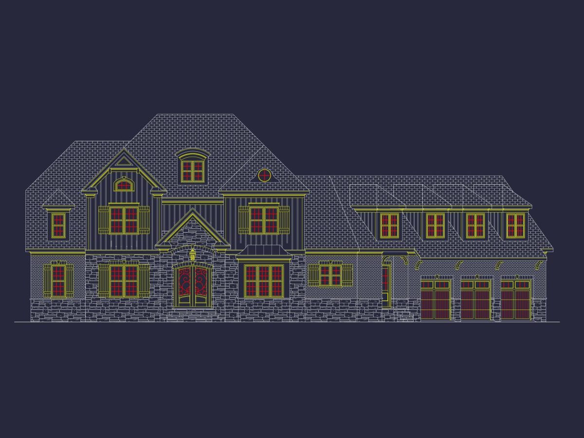 Luxury house Plan with Spacious Floor Plan and Unique Designs