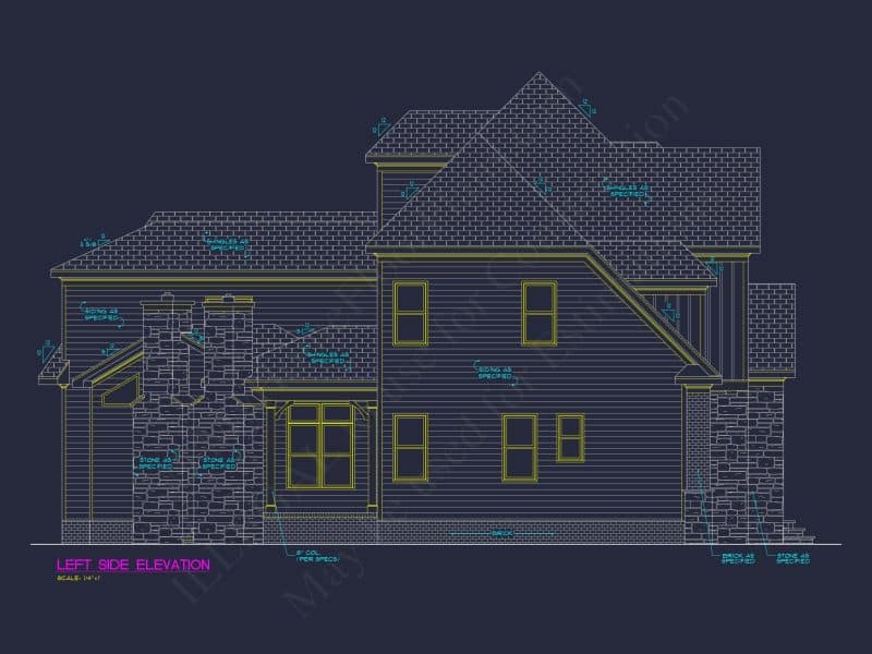Luxury house Plan with Spacious Floor Plan and Unique Designs