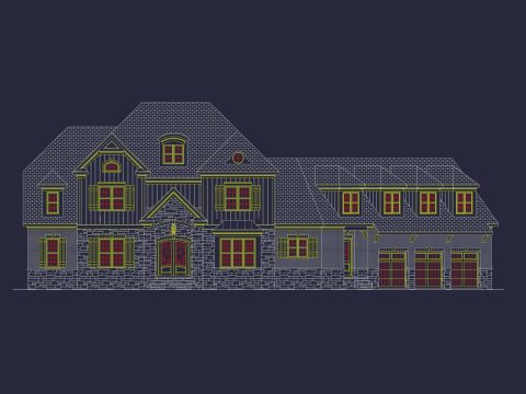 Luxury house Plan with Spacious Floor Plan and Unique Designs