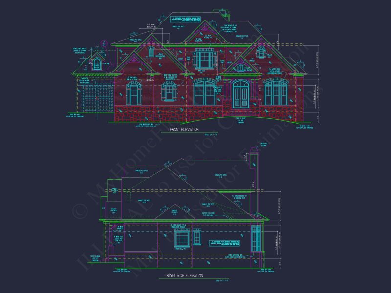 Luxury house Plan with Spacious Floor Plans and CAD Designs