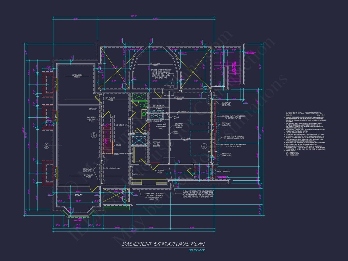 Luxury house Plan with Vaulted Ceilings, CAD Designs & Blueprint