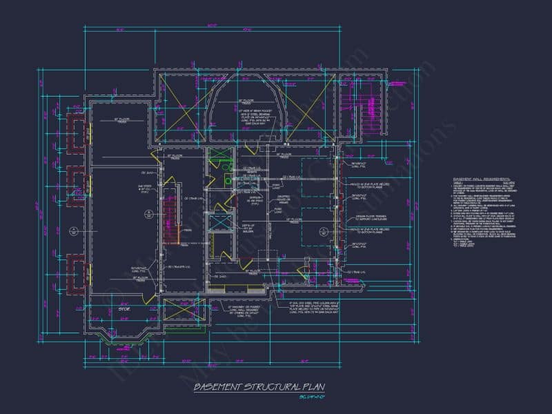 Luxury house Plan with Vaulted Ceilings, CAD Designs & Blueprint