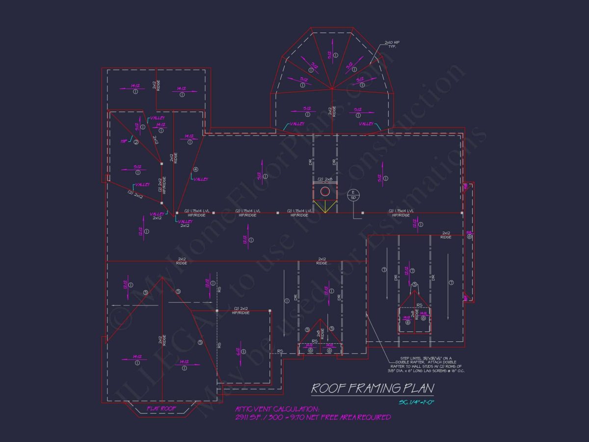 Luxury house Plan with Vaulted Ceilings, CAD Designs & Blueprint