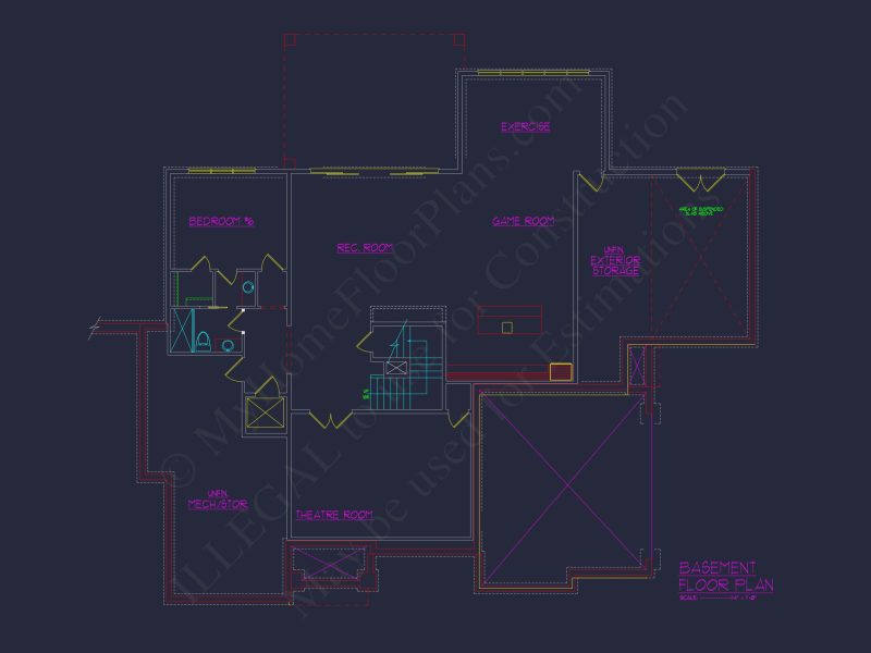 Luxury Modern house Plan with CAD Floor Plans & Designs