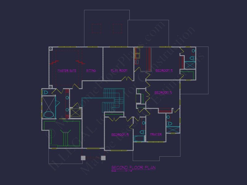 Luxury Modern house Plan with CAD Floor Plans & Designs