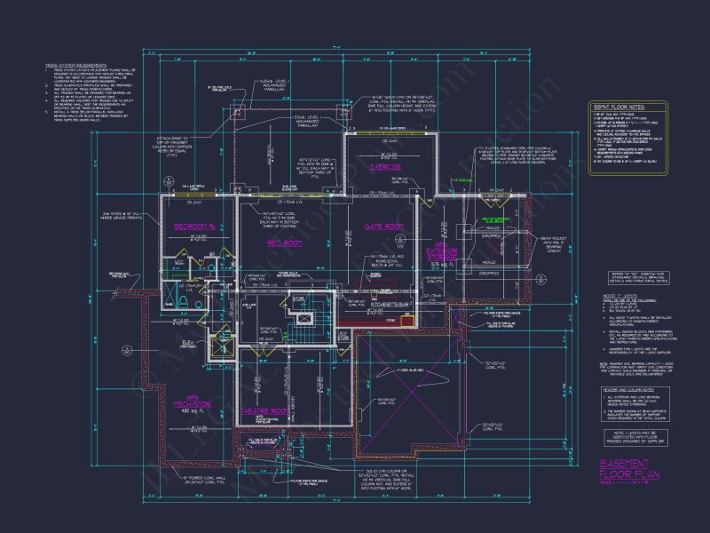 Luxury Modern house Plan with CAD Floor Plans & Designs