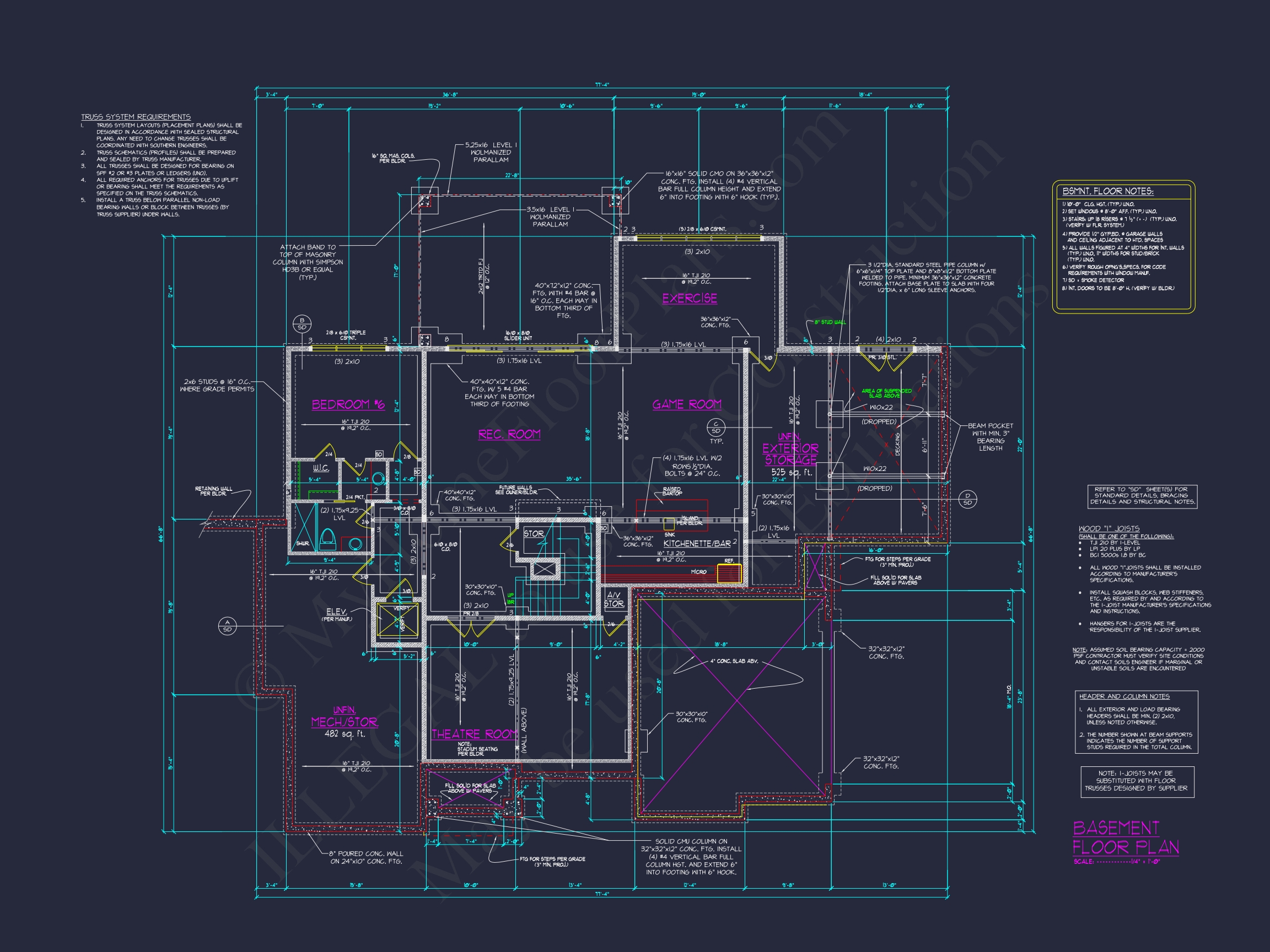 Luxury Modern Home Plan with CAD Floor Plans & Designs