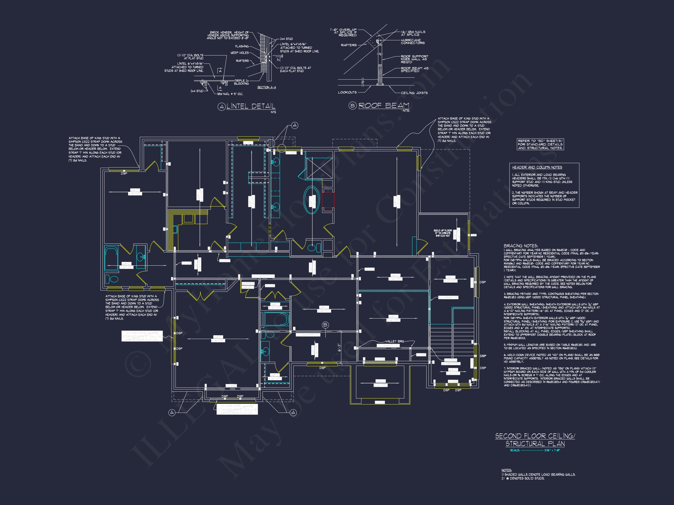 Luxury Modern Home Plan with Spacious Floor Plan & CAD Designs