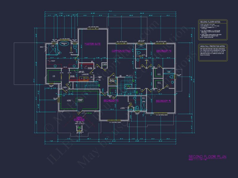 Luxury Multi-Level house Plan with Detailed CAD Designs