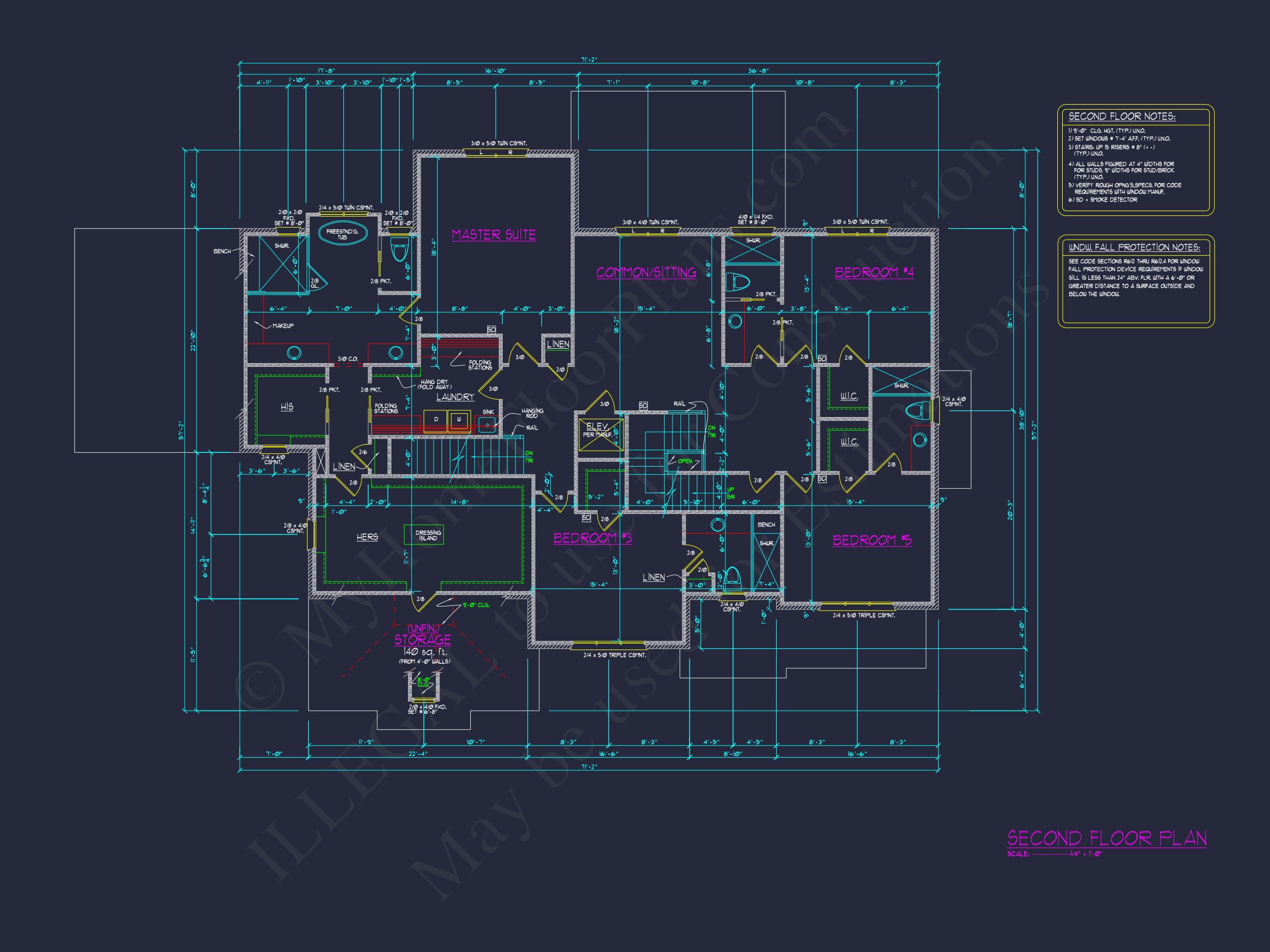 Luxury Multi-Level house Plan with Detailed CAD Designs