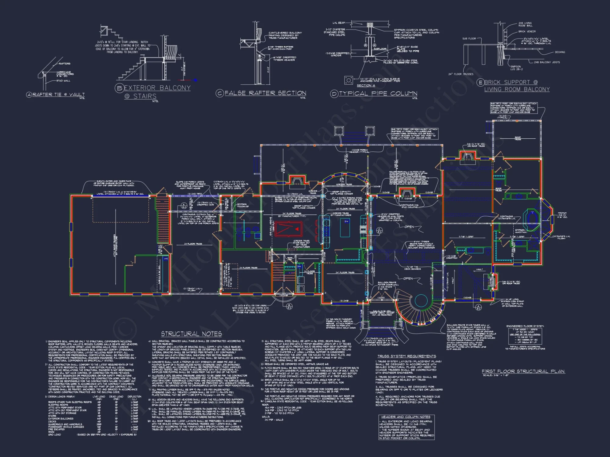 Luxury Victorian house Floor Plan with CAD Designs & Details