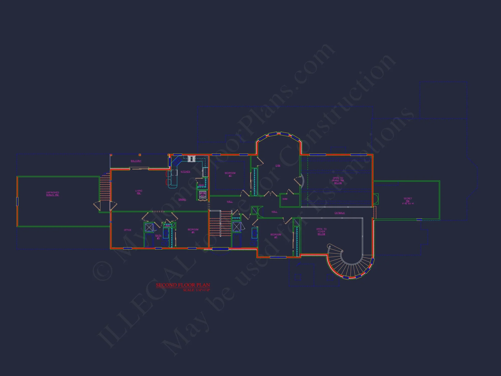 Luxury Victorian house Floor Plan with CAD Designs & Details