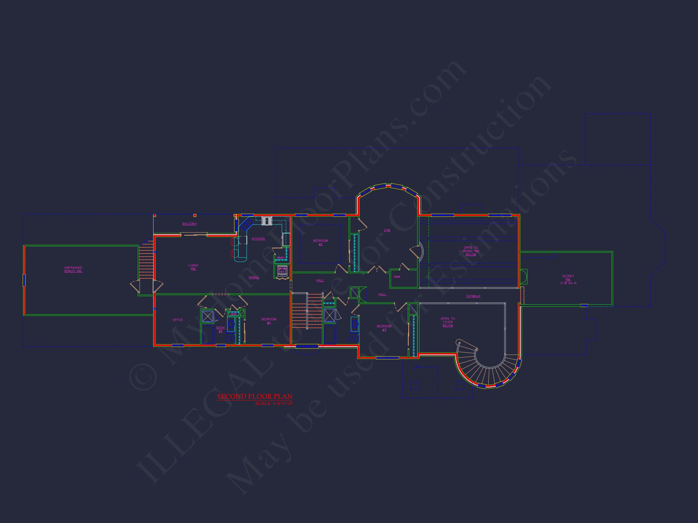 Luxury Victorian house Floor Plan with CAD Designs & Details