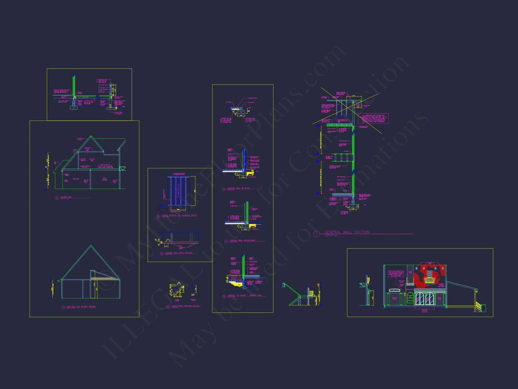 Luxury Victorian house Floor Plan with CAD Designs & Details