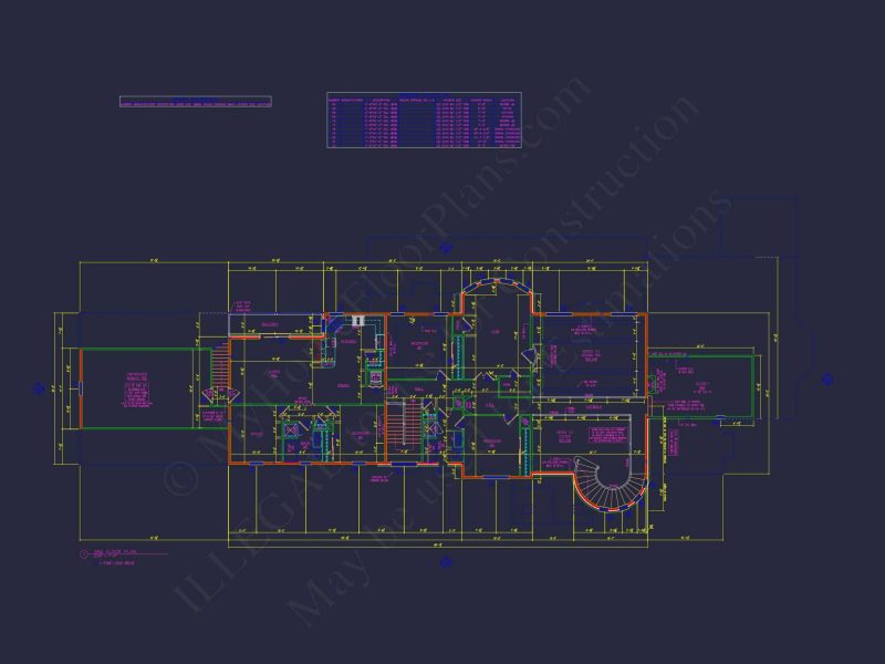Luxury Victorian house Floor Plan with CAD Designs & Details