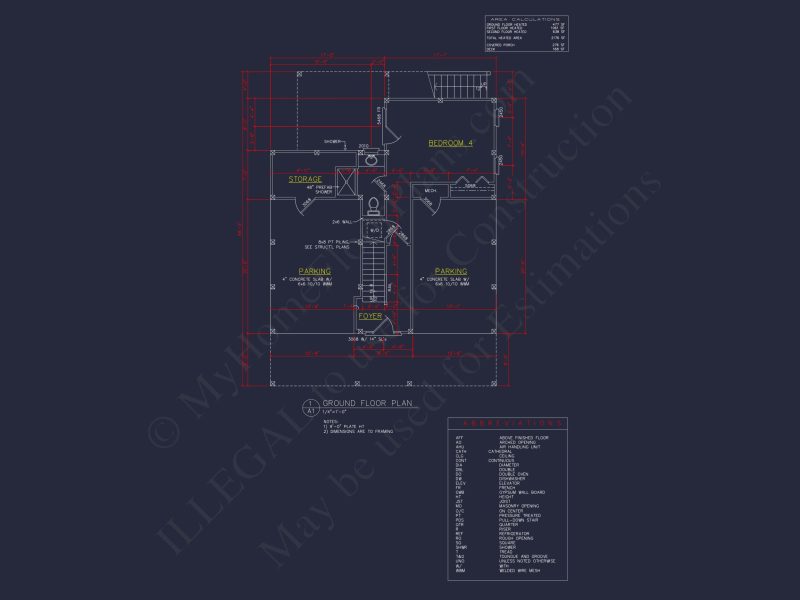 17-1401 house PLAN