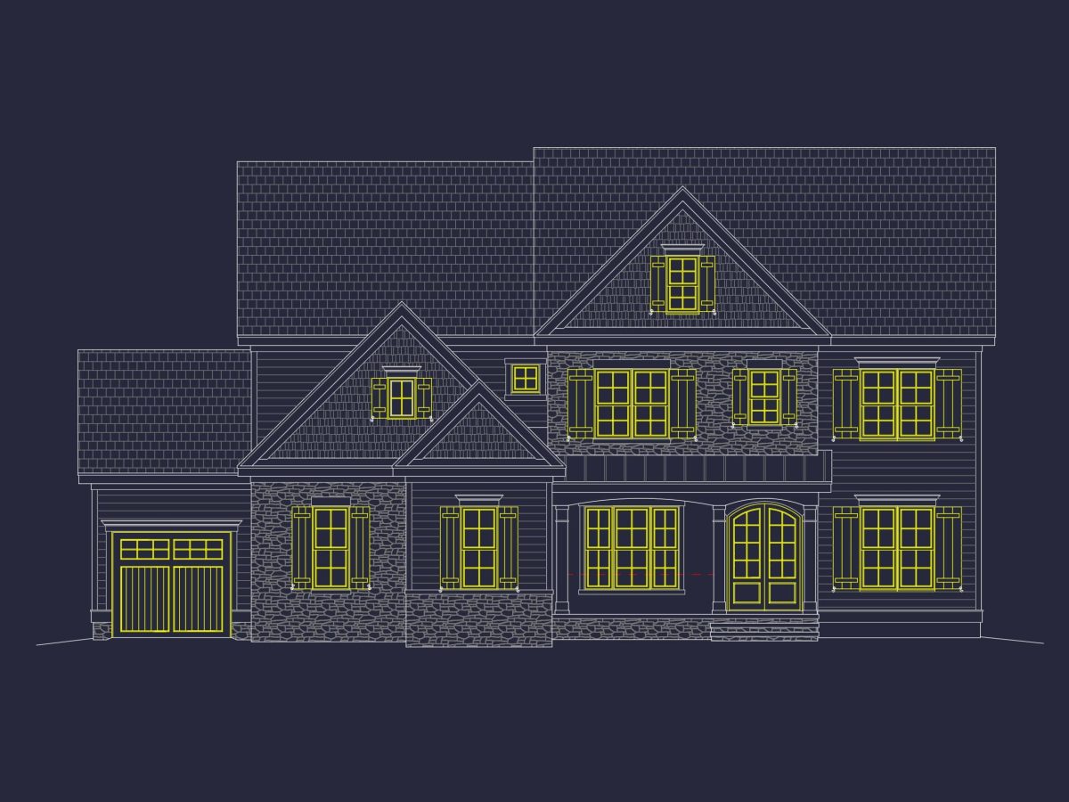 Mediterranean house Plan with 3 Floors and 4 Bedrooms