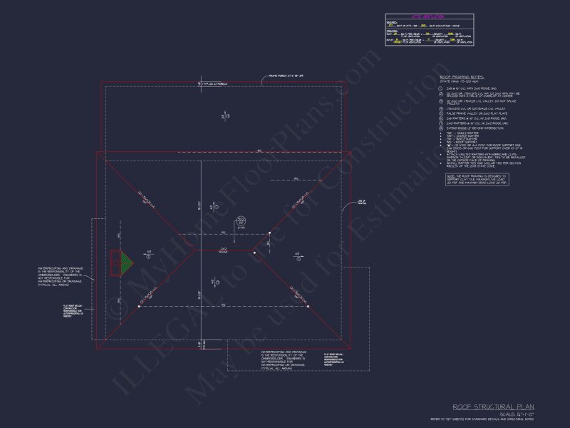 Modern 2-Story house Floor Plan with Detailed CAD Designs