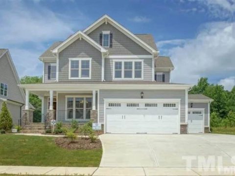 Modern 3-Story Craftsman house Plan with CAD Blueprints