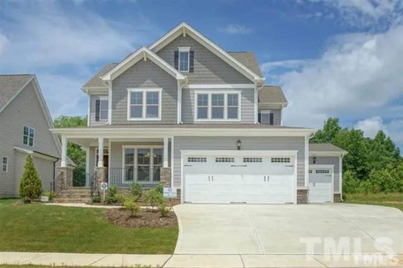 Modern 3-Story Craftsman house Plan with CAD Blueprints