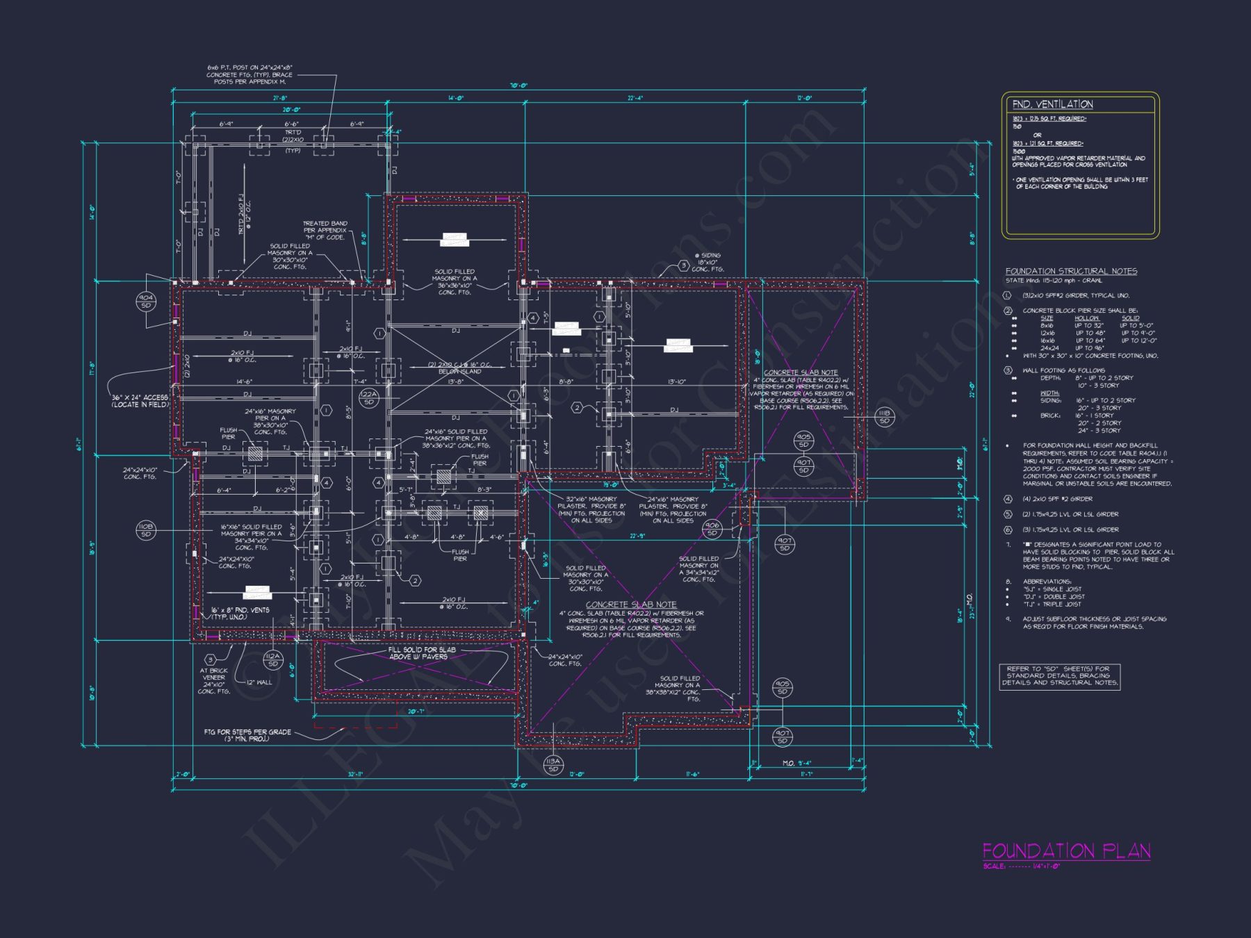 Modern 3-Story house Plan with CAD Architecture and Designs