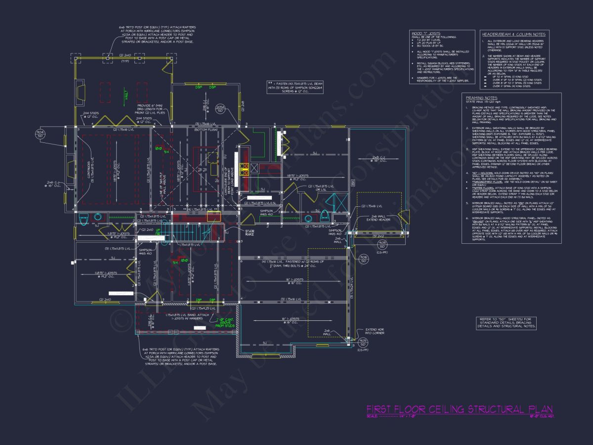 Modern 3-Story house Plan with CAD Architecture and Designs