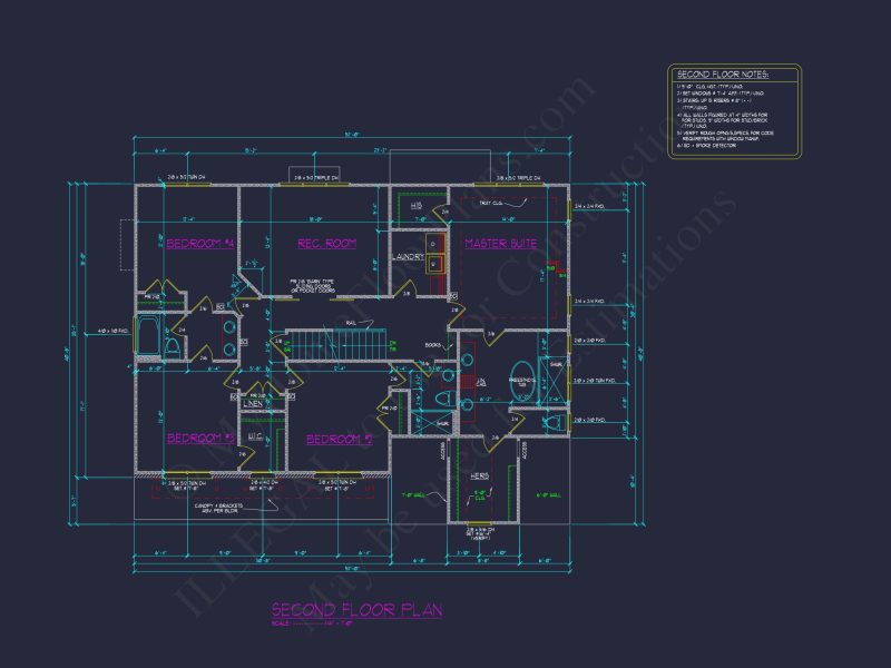Modern 3 Story house Plan with CAD Designs & Blueprints