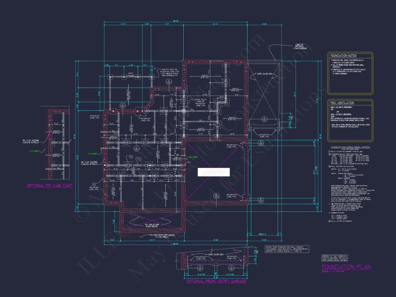 Modern 4-Bed house Plan with CAD Designs & Open Floor Plan