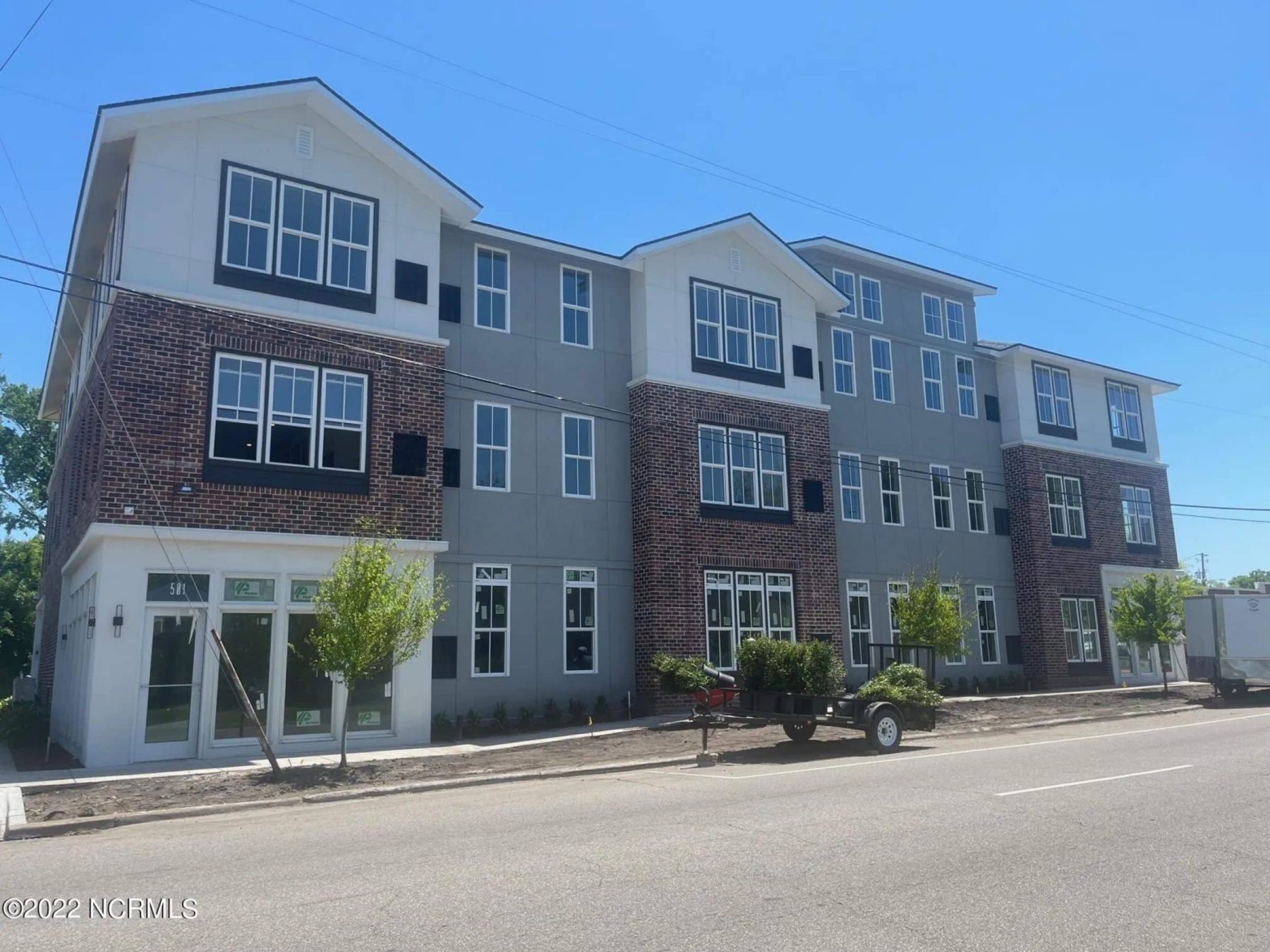 Modern Apartment Complex house Plan with Architectural Blueprints