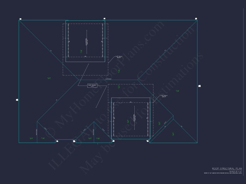 Modern Apartment Complex house Plan with Architectural Blueprints