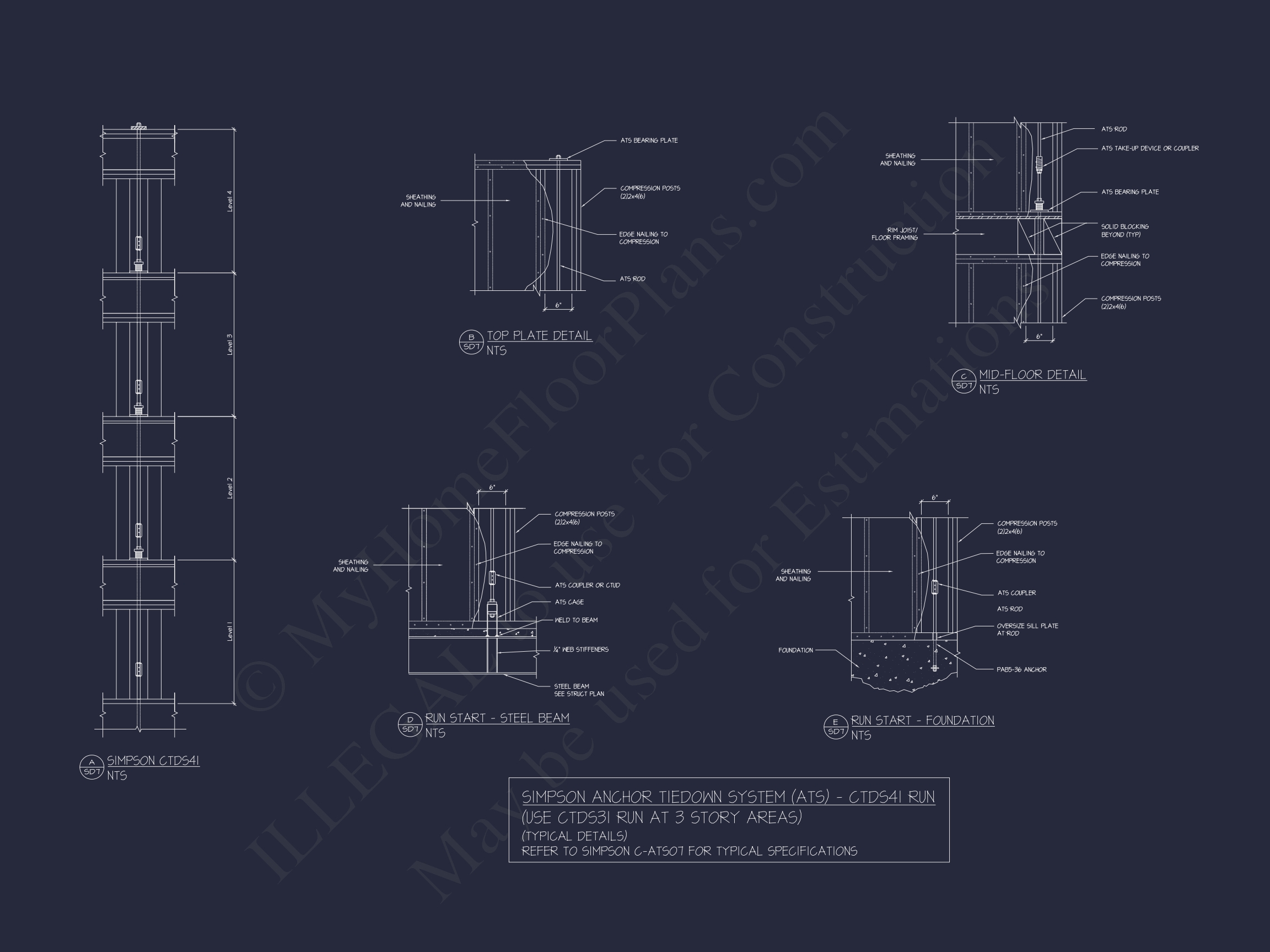 Modern Apartment Complex Home Plan with Detailed Designs