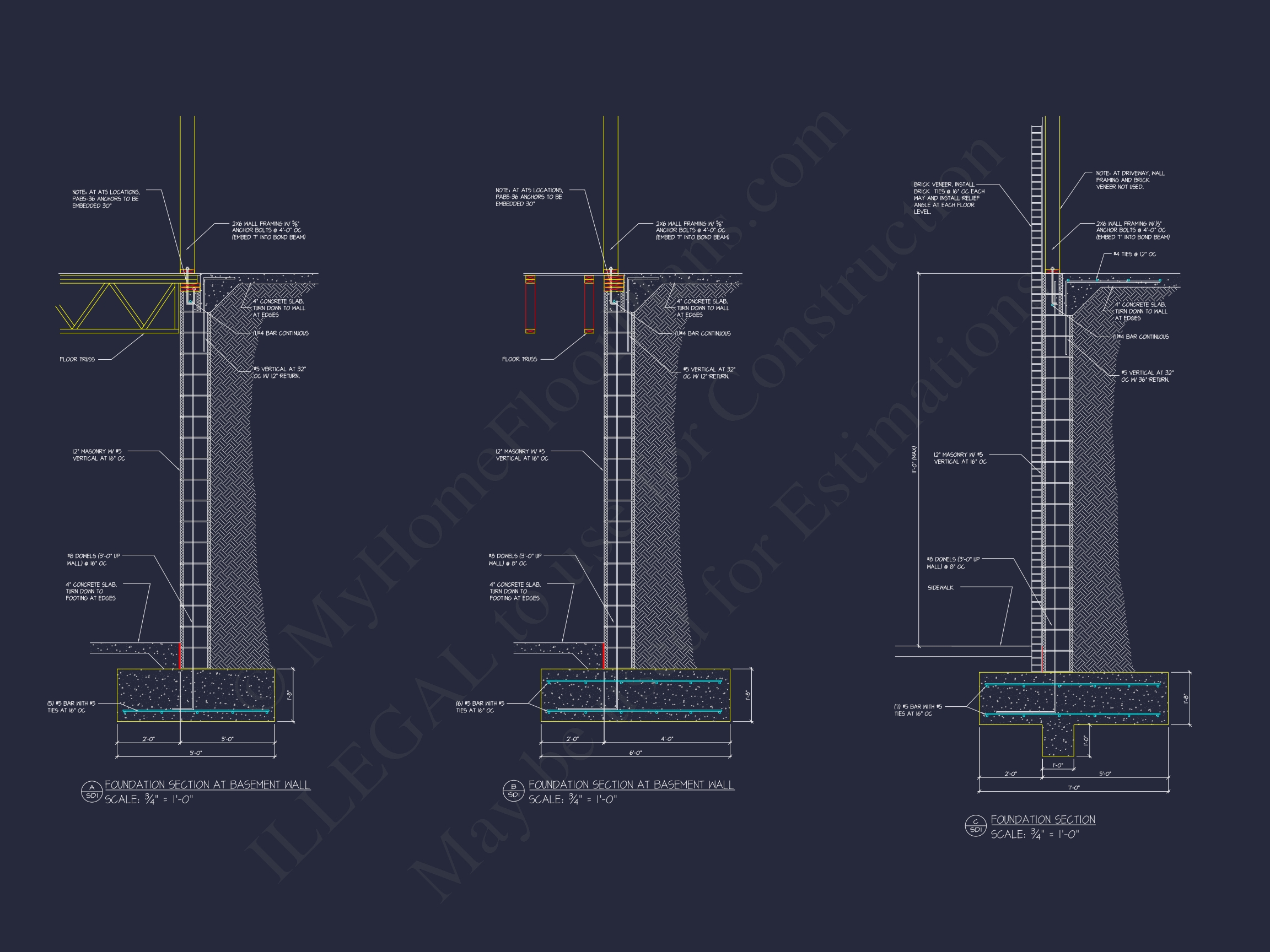 Modern Apartment Complex Home Plan with Detailed Designs