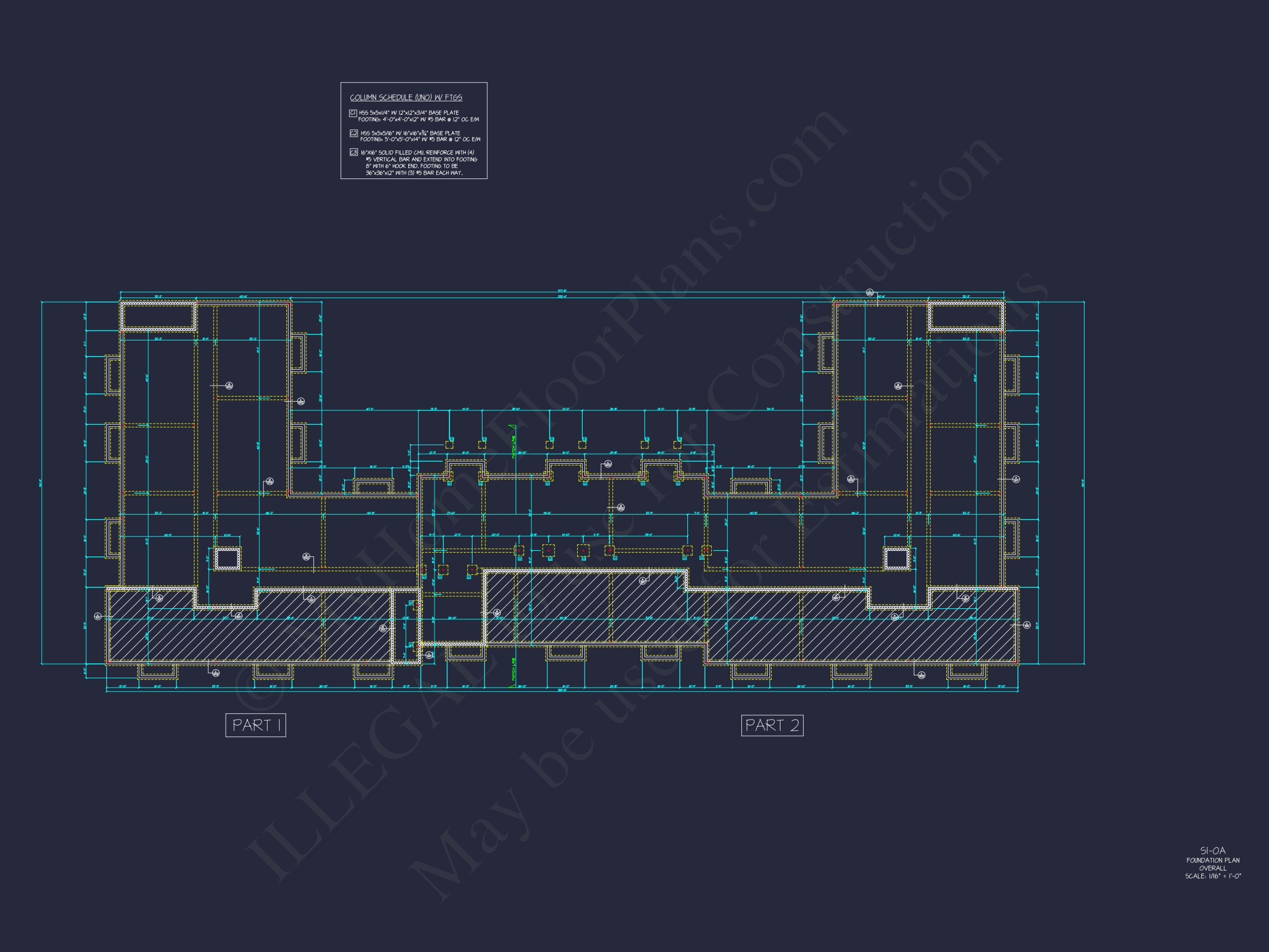 Modern Apartment Complex Home Plan with Detailed Designs