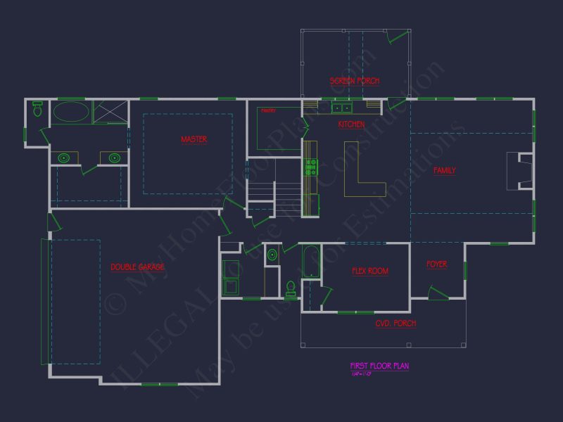 Modern Barn-Style house Plan with CAD Blueprints & Designs
