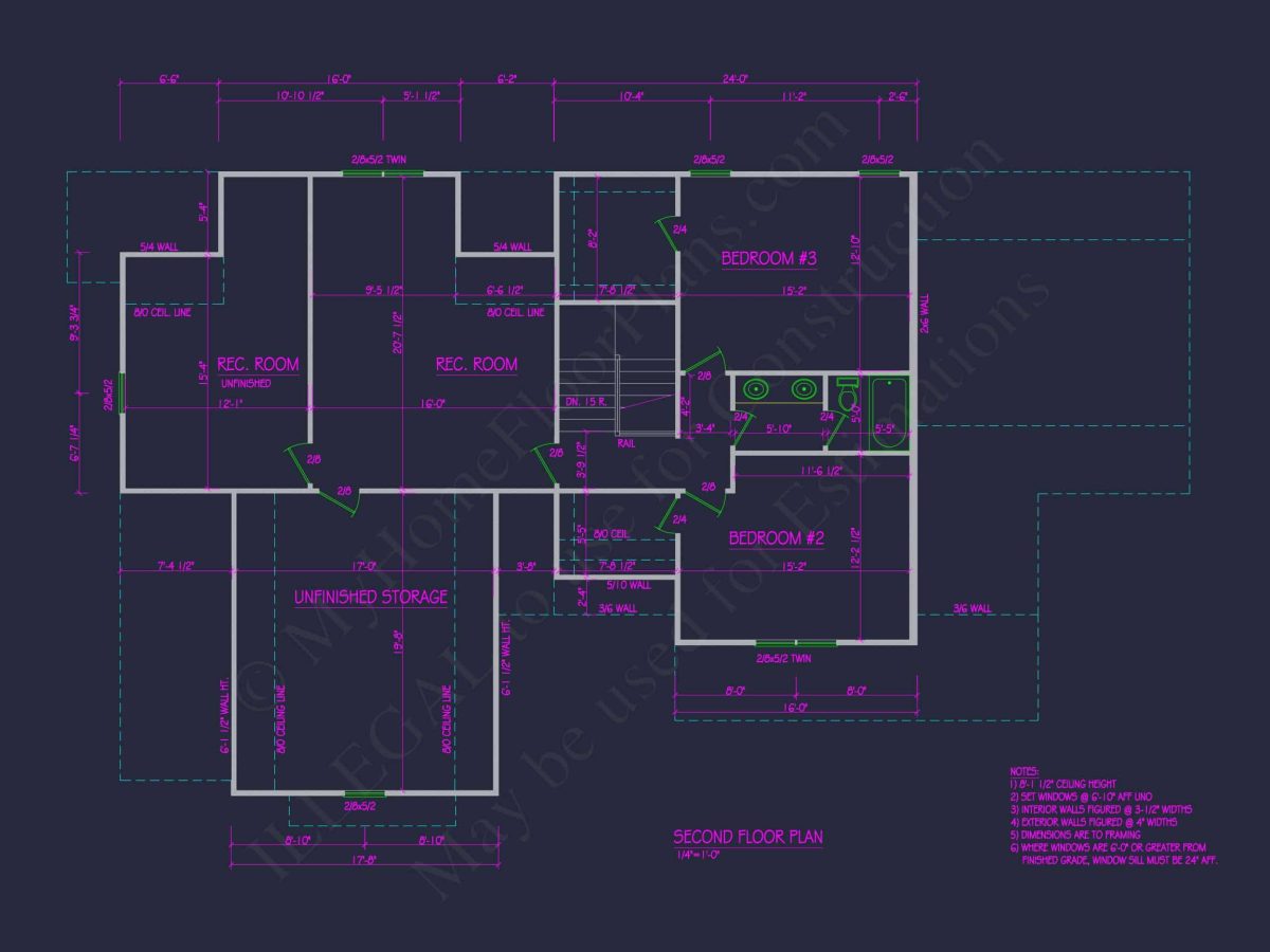 Modern Barn-Style house Plan with CAD Blueprints & Designs