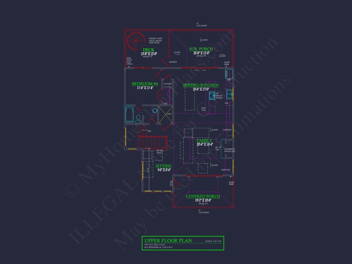 CAD Floor Plan